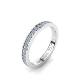 Ladies Eternity Ring with 0.66ct of Pave Diamonds