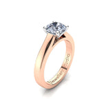 Solitaire Engagement Ring with 1.00ct Round Brilliant Cut Diamond