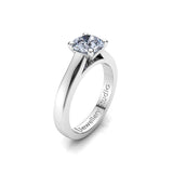 Solitaire Engagement Ring with 1.00ct Round Brilliant Cut Diamond