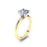 Solitaire Engagement Ring with 1.00ct Princess Cut Diamond