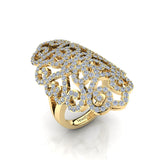 Filigree Ring with 1.50ct of Diamonds