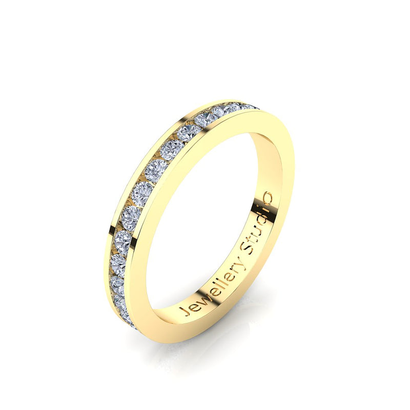 Ladies Eternity Ring with 1.00ct of Channel Set Diamonds
